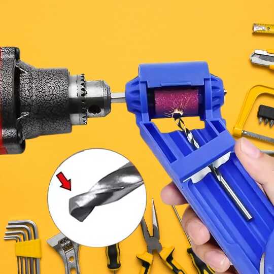 DrillSharp® Afilador de brocas para taladro