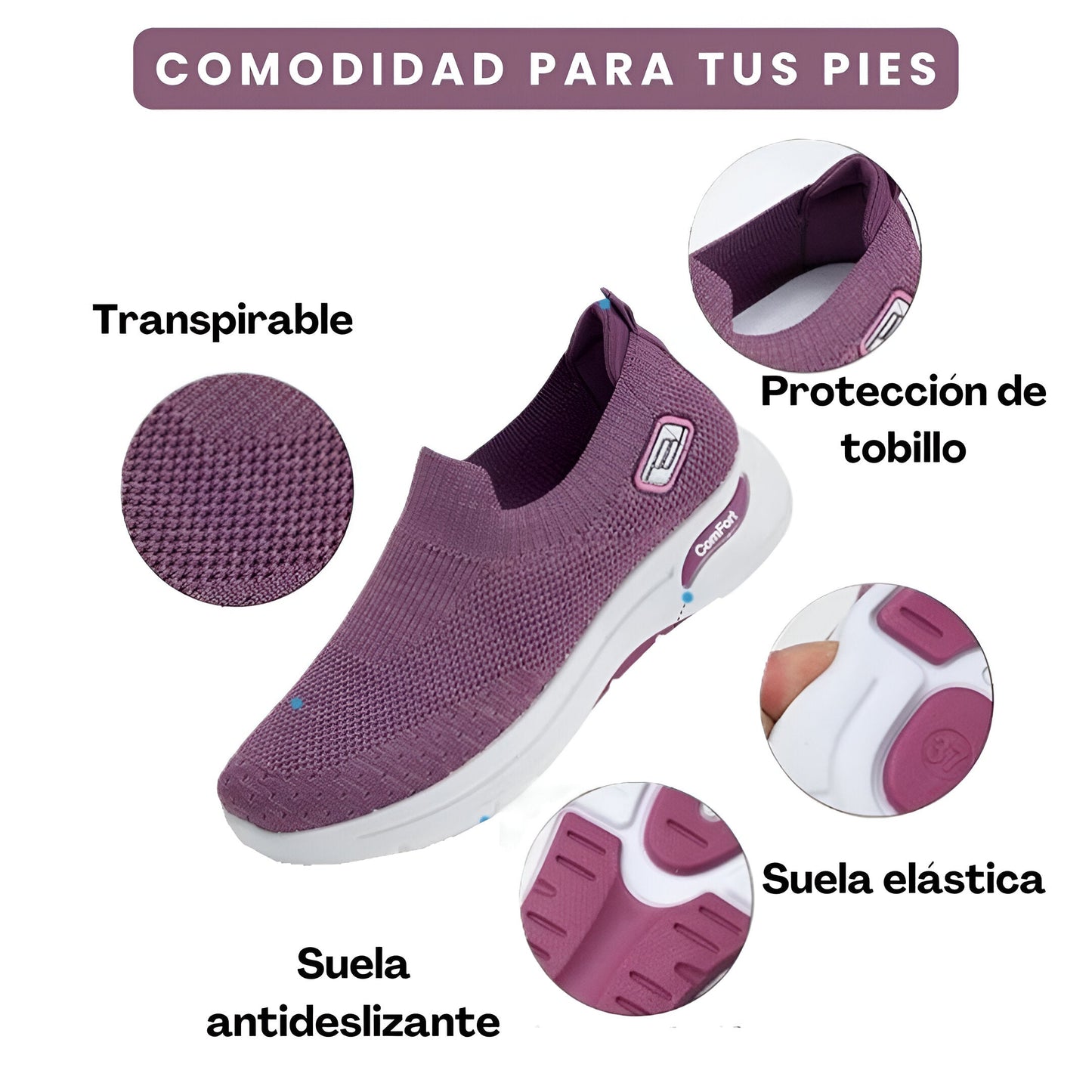 TENIS ULTRA LIVIANOS PARA MUJER | COMODIDAD TODO EL DÍA