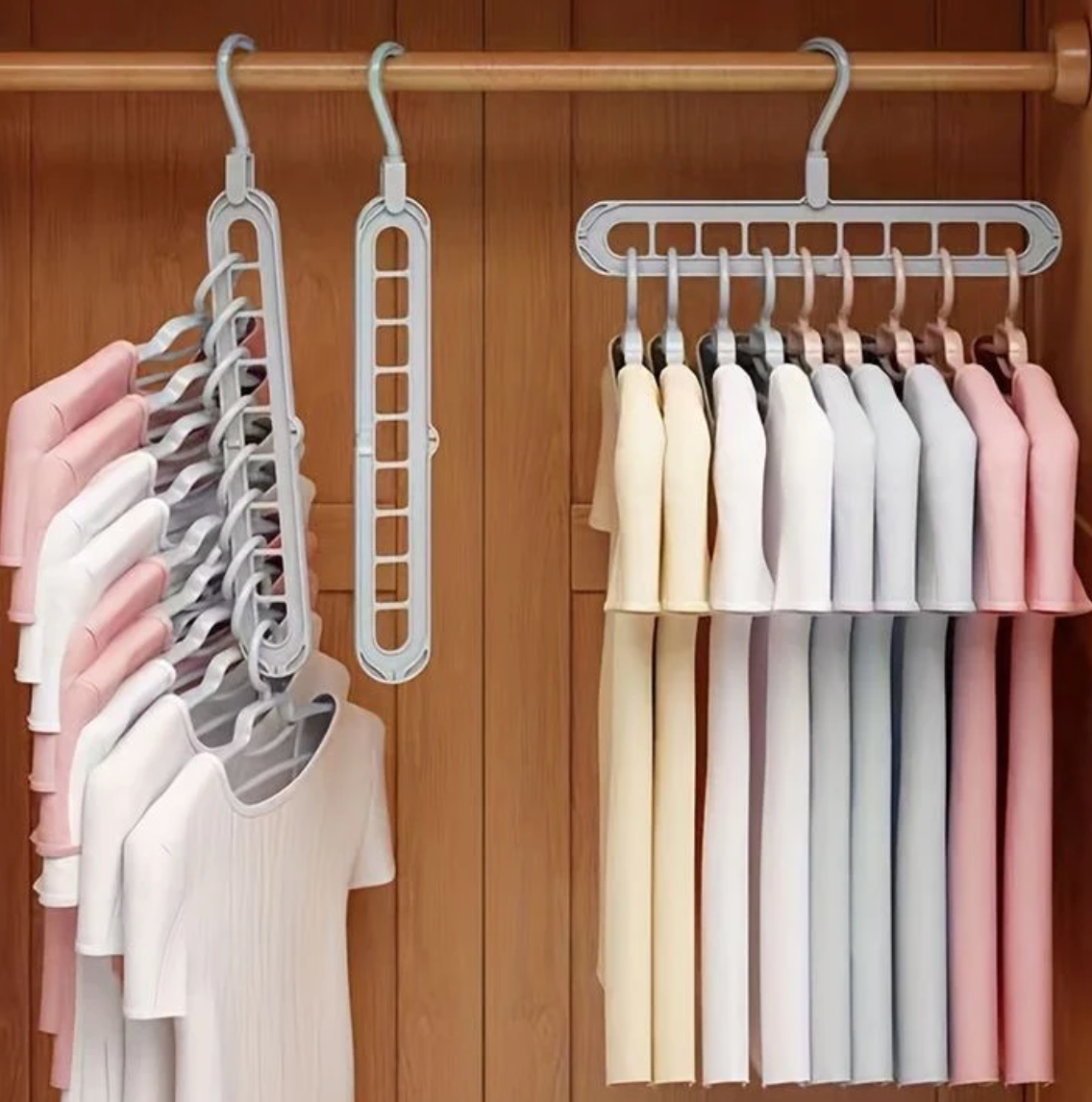COLGADOR DE ROPA 9 EN 1