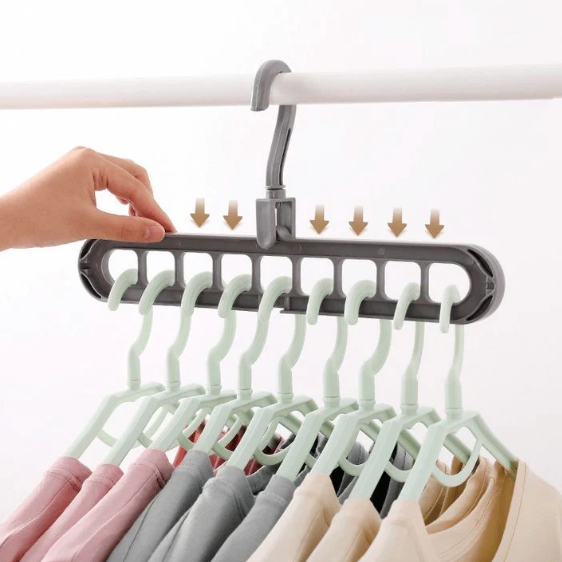 COLGADOR DE ROPA 9 EN 1
