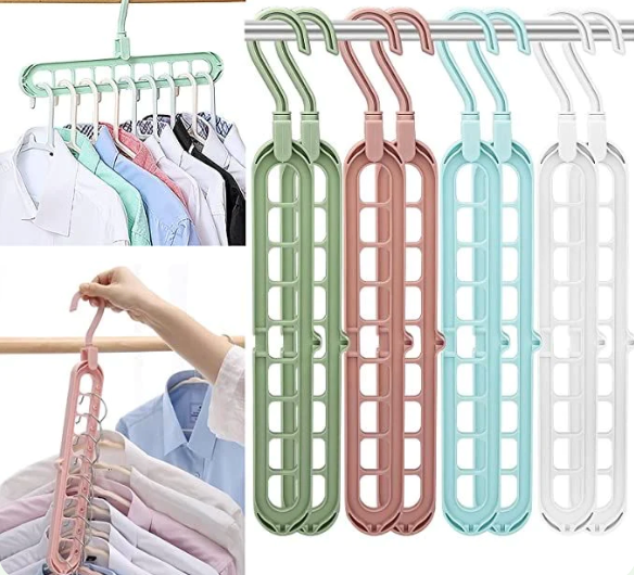 COLGADOR DE ROPA 9 EN 1