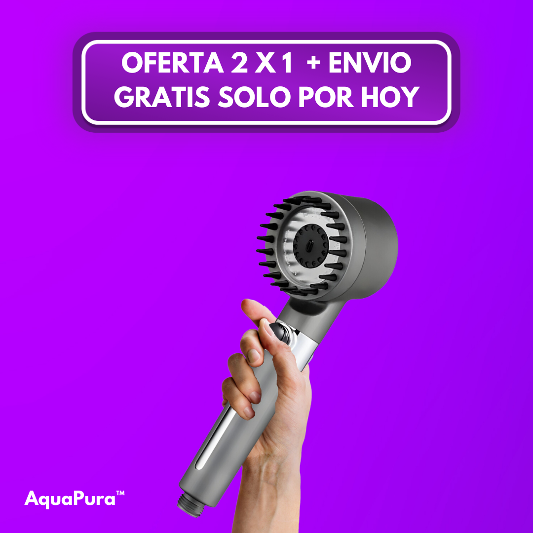 AquaPura™ PURIFICADOR DE DUCHA