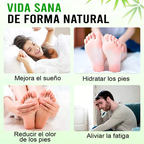 30 Parches Kinoki Premium™ Elimina las toxinas de tu cuerpo