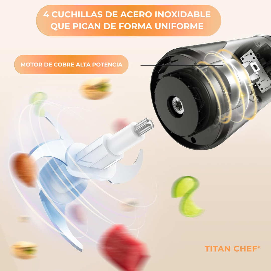 Titan Chef® Picadora 3.0 Litros