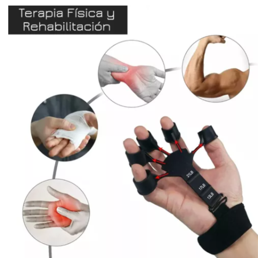 BANDAS BANDFIT® FORTALECEDOR DE DEDOS Y MANOS