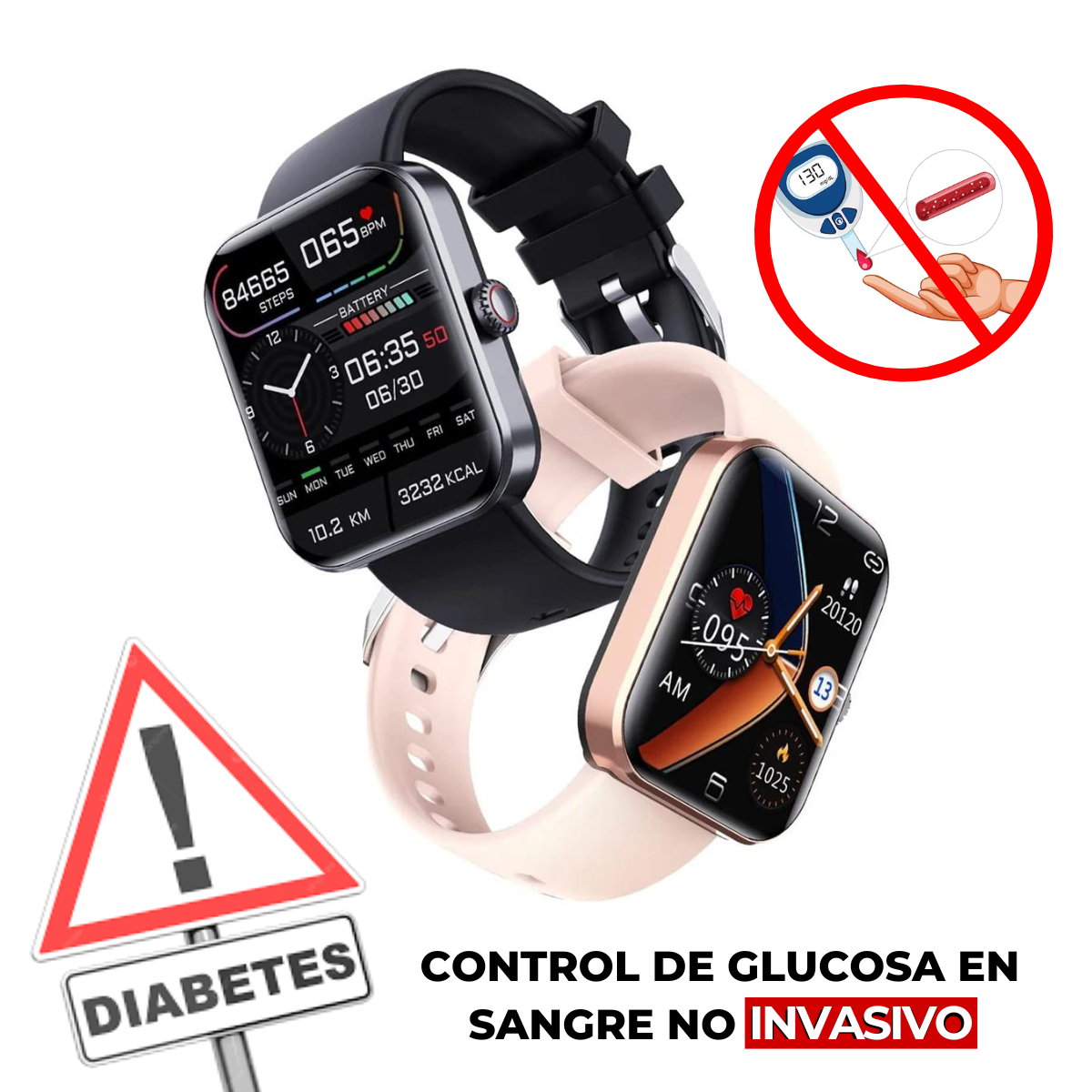 GlucoWatch™ - Reloj Inteligente + Envio Gratis ⌚️ ☑️