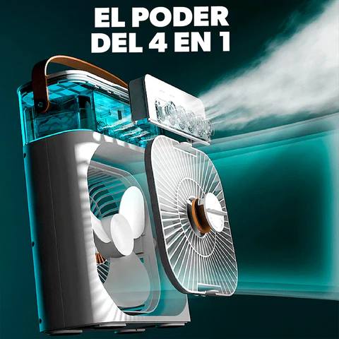 AIRE ACONDICIONADOR PORTÁTIL CON HUMIFICADOR