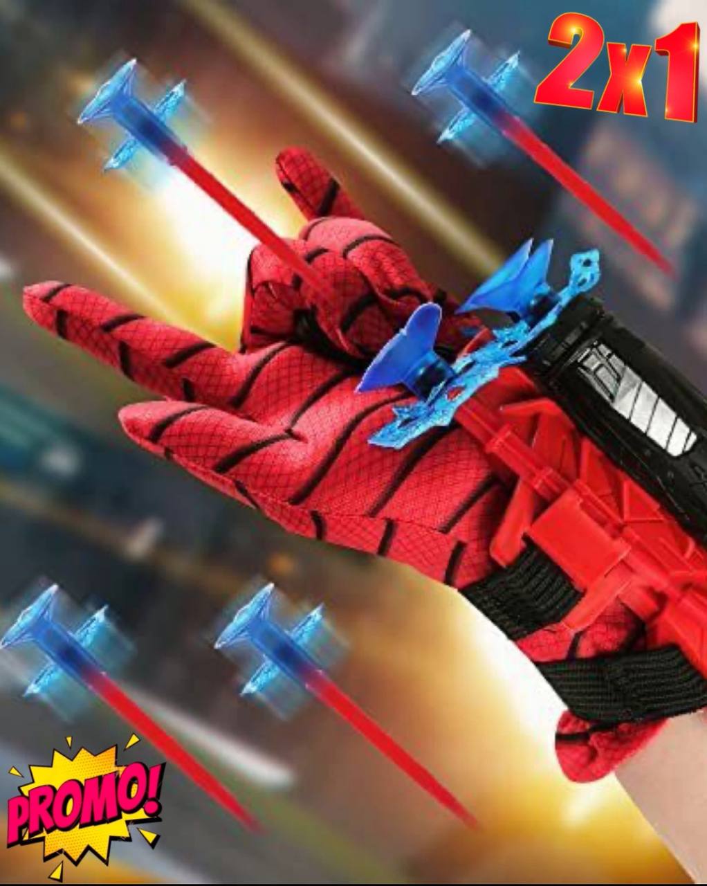 Guante Spiderman Lanza Telaraña™ (Oferta 2 x 1)