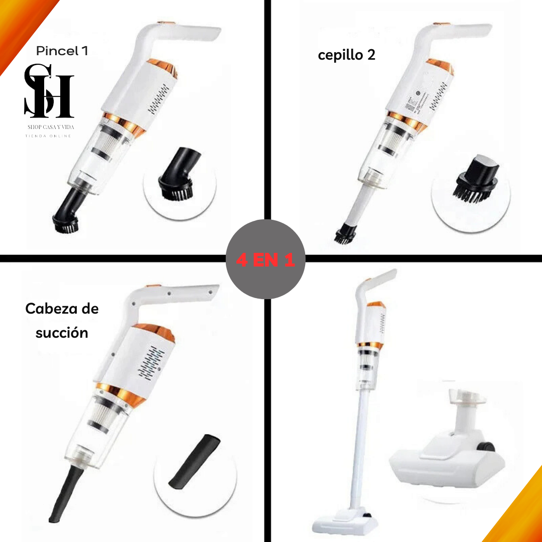 Aspiradora 3 en 1 inalámbrica