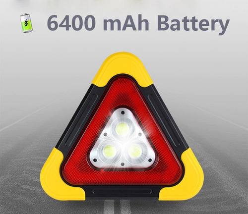 TRIANGULO LED SOLAR DE SEGURIDAD