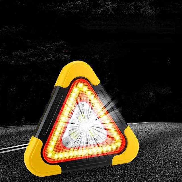 TRIANGULO LED SOLAR DE SEGURIDAD