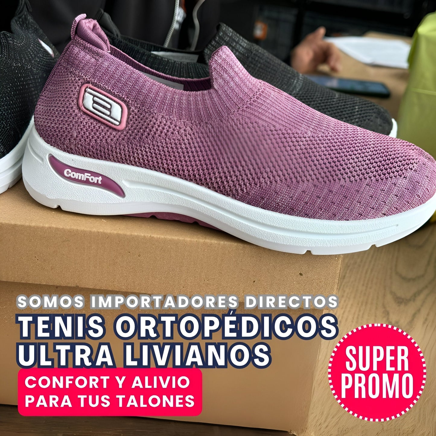 TENIS ULTRA LIVIANOS PARA MUJER |  COMODIDAD  TODO EL DÍA