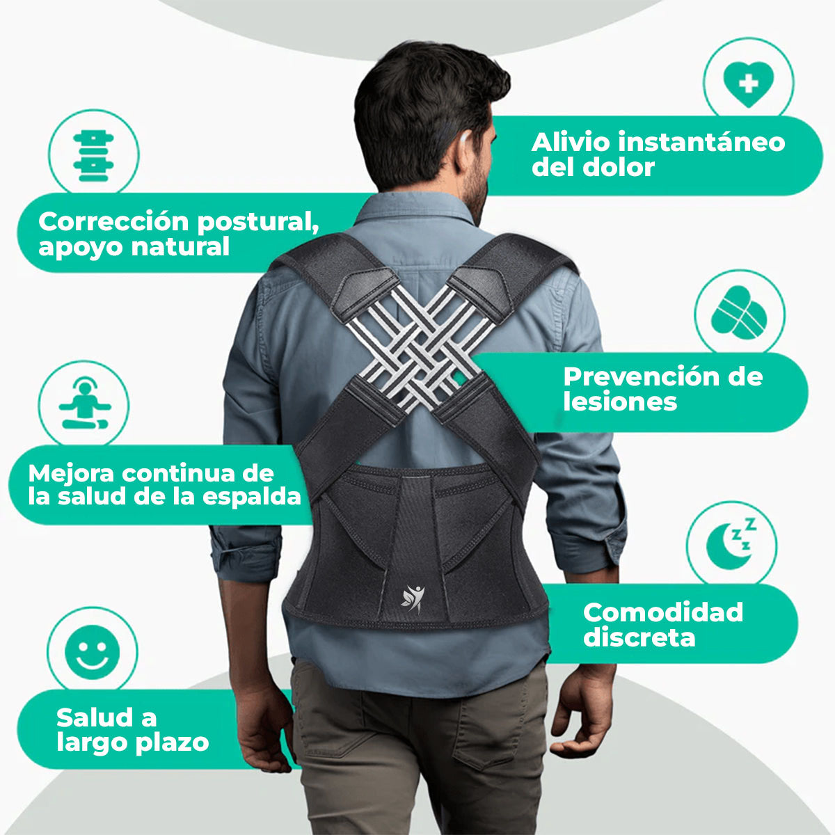 BackHealth™ - Corrector de postura para espalda|