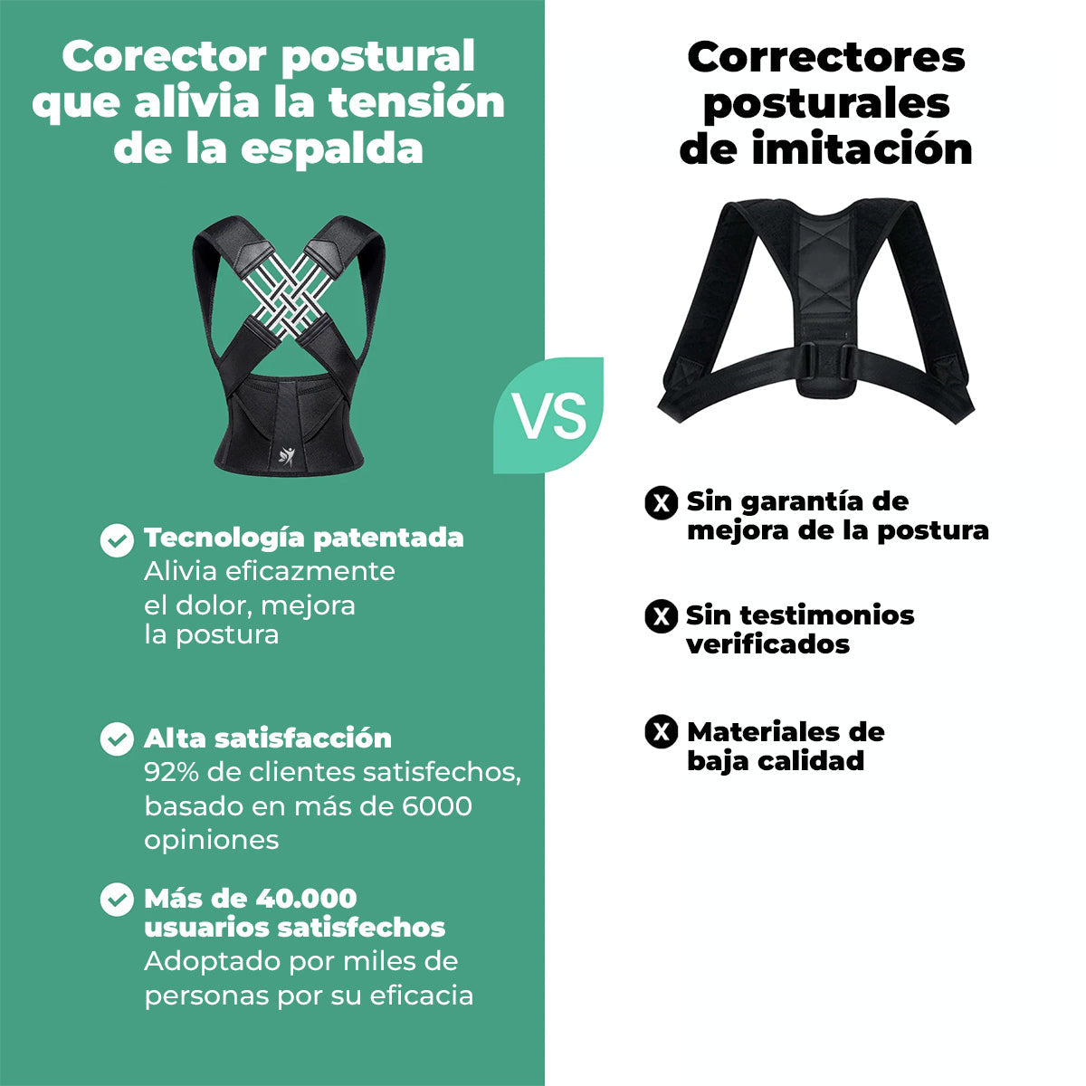 BackHealth™ - Corrector de postura para espalda|