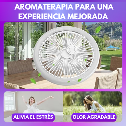Ventilador de Techo Turbo Led 3 en 1 [ULTRA POTENTE]