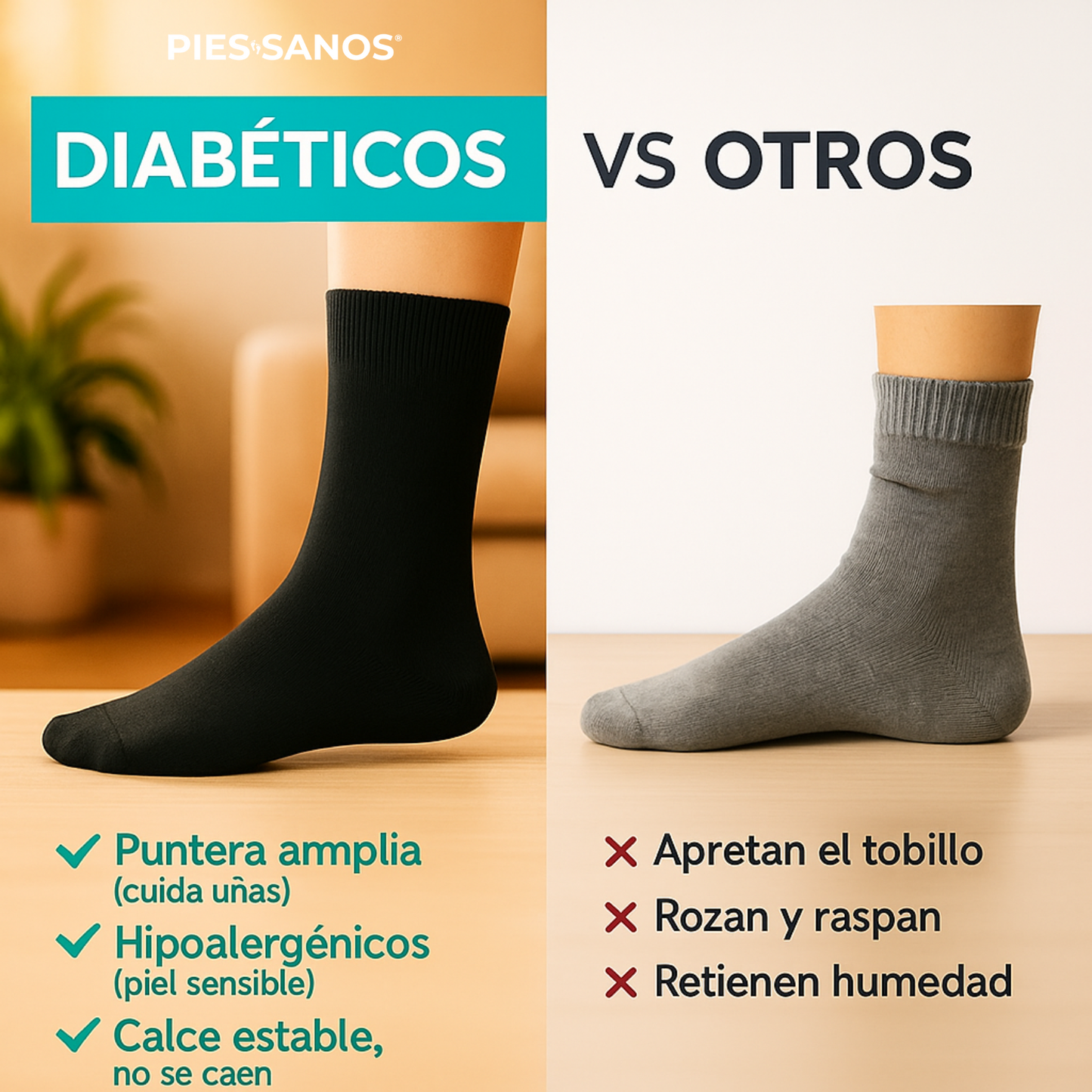 CALCETINES DIABETICOS