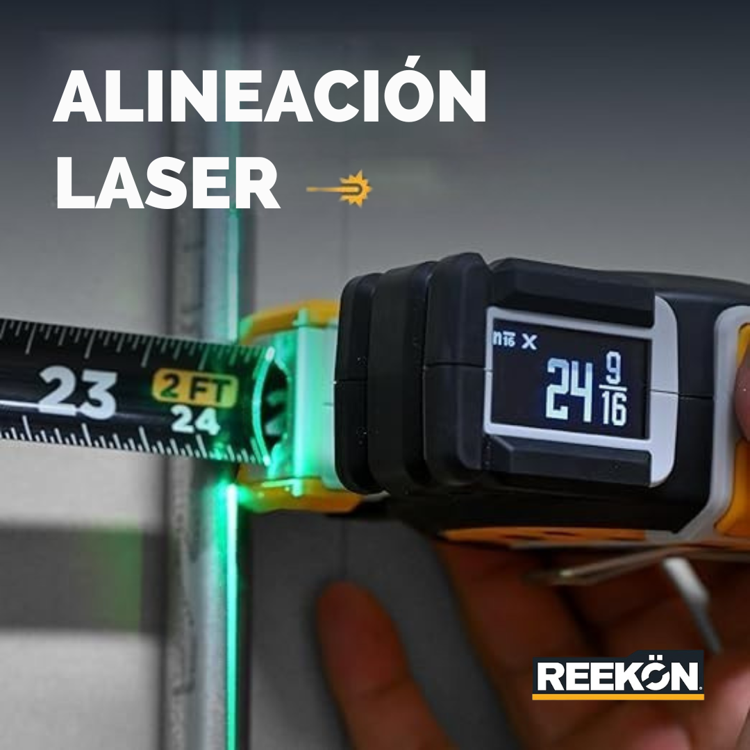 Reekon® Cinta Metrica Digital