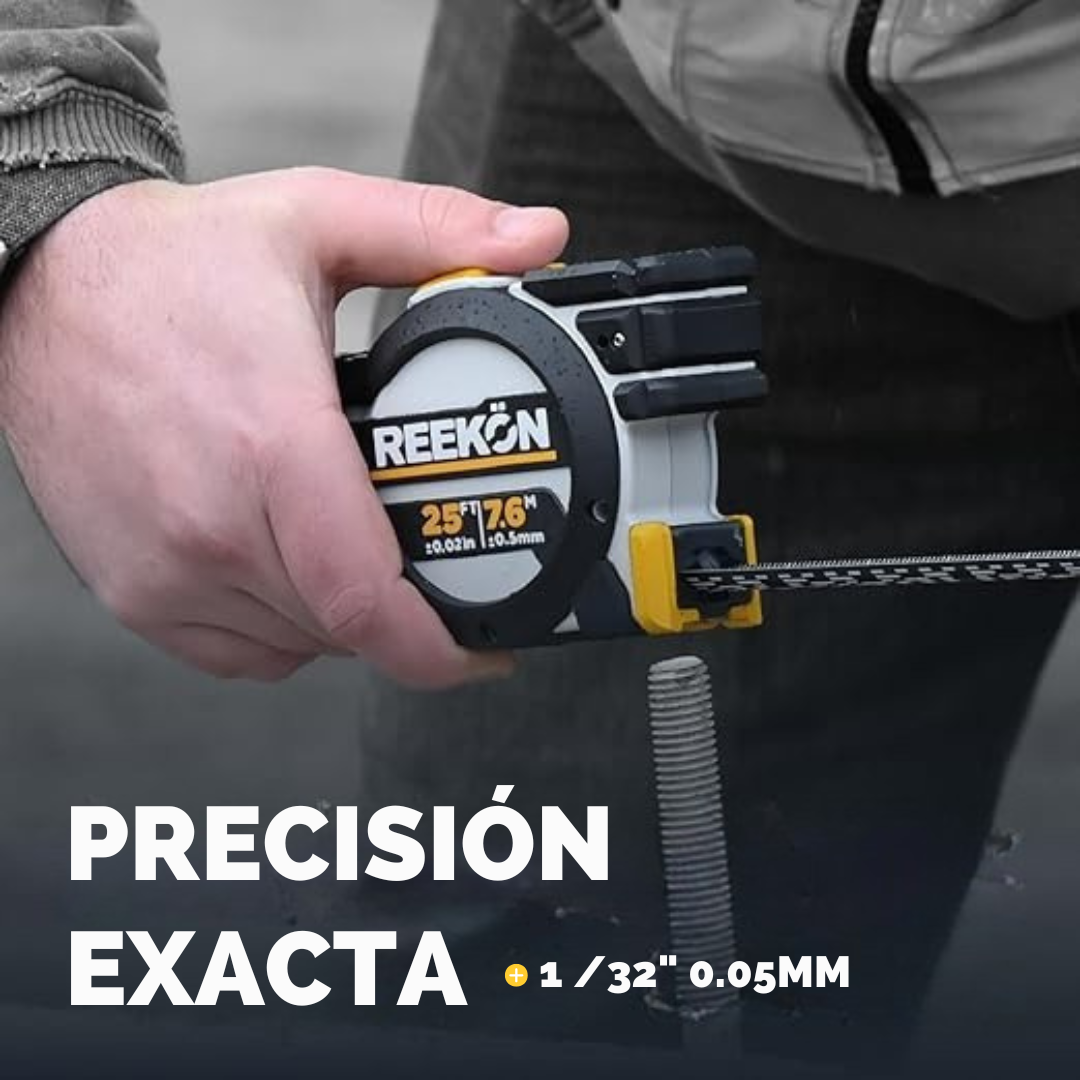 Reekon® Cinta Metrica Digital