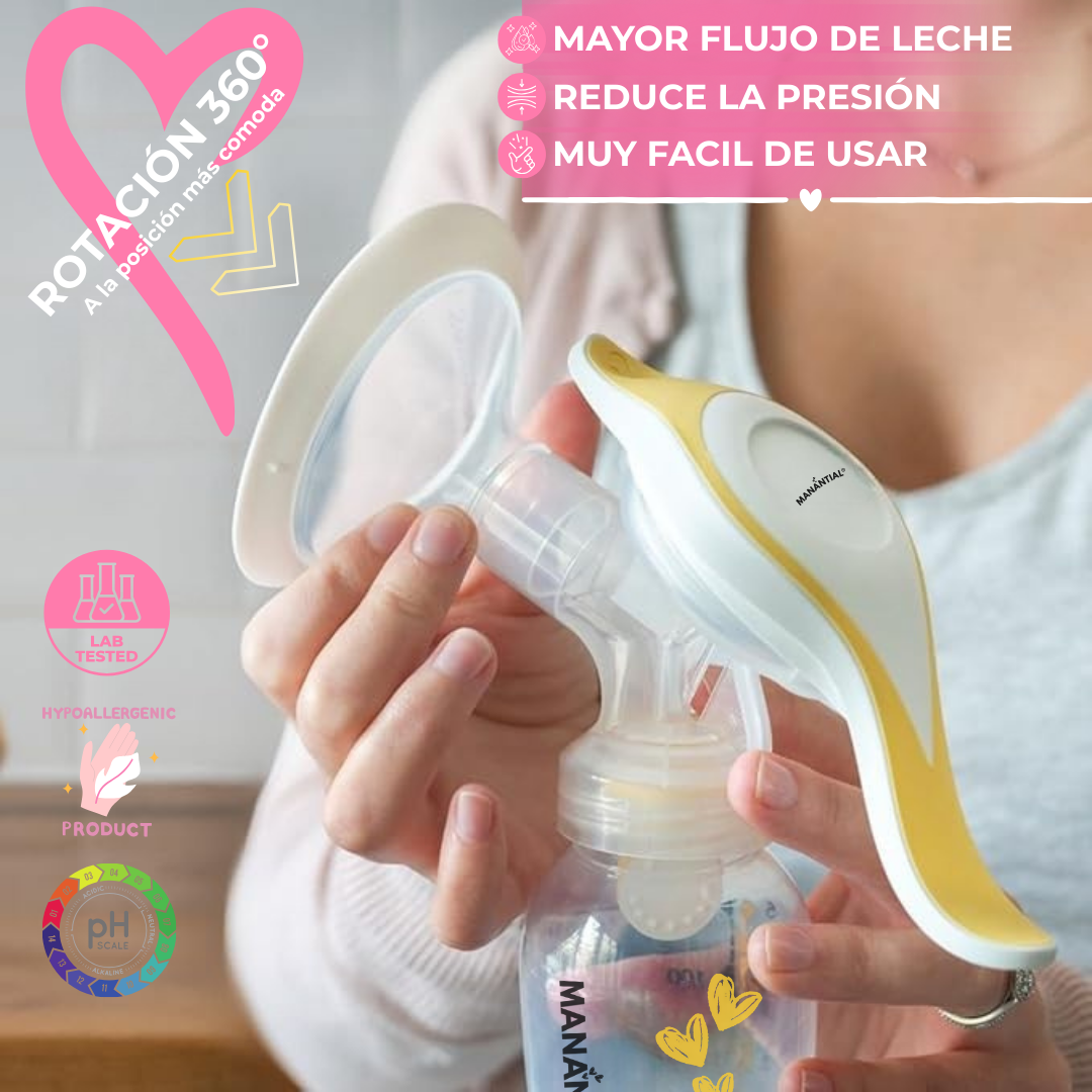 Extractor de Leche Manantial® Más Leche - Cero Dolor