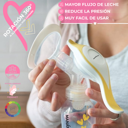 Extractor de Leche Manantial® Más Leche - Cero Dolor