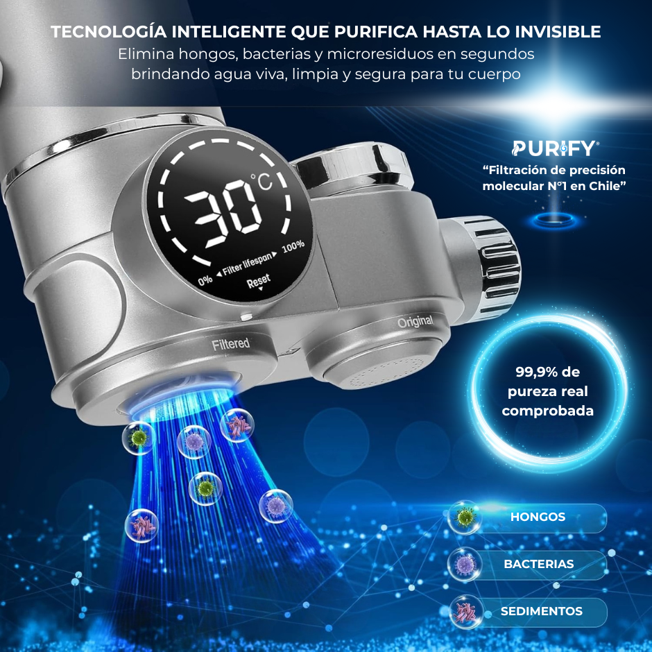 Purify® Filtro de Agua UV - Agua en su máxima pureza