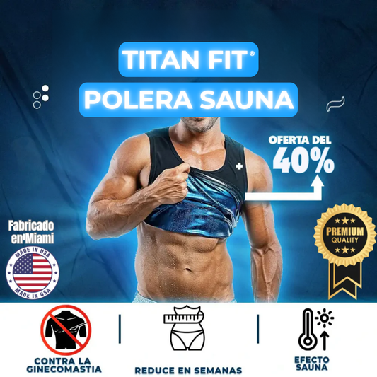 Polera Titan Fit® - Quema Grasa Abdominal