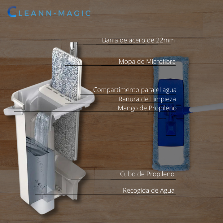 MOPA LIMPIADORA CLEAN MAGIC™
